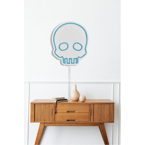 Wallity Ukrasna plastična LED rasvjeta, Skull - Blue slika 14