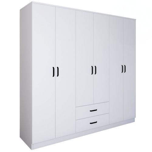 Yaman 1600-63 Matte White Wardrobe slika 9