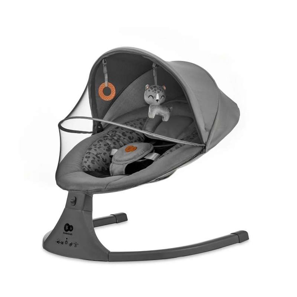 Kinderkraft Električna ležaljka Lumi2, Dark Gray slika 1