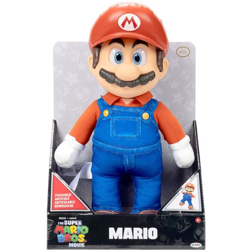 Super Mario Bros The Movie Super Mario plush toy 30cm slika 1