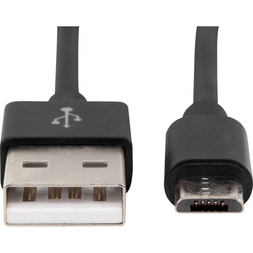 Ansmann USB kabel USB 2.0 USB-A utikač, USB-Micro-B utikač 1.20 m crna aluminijski utikač, TPE plašt 1700-0076 slika 4