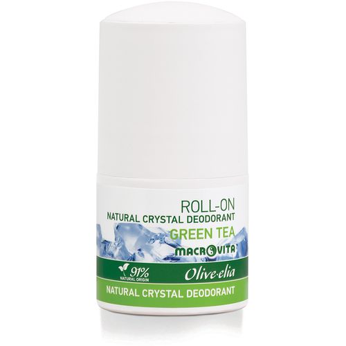 Macrovita Prirodni kristalni dezodorans roll-on Green Tea slika 1