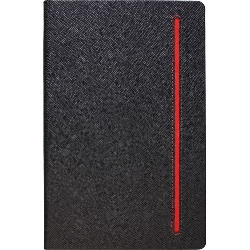 Notes TEXTURE BLACK A5 14x21 crno-crveni 991.014.30 slika 1