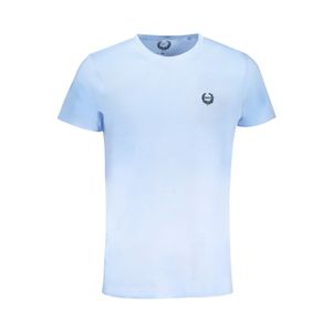 GIAN MARCO VENTURI MEN'S SHORT SLEEVED T-SHIRT BLUE