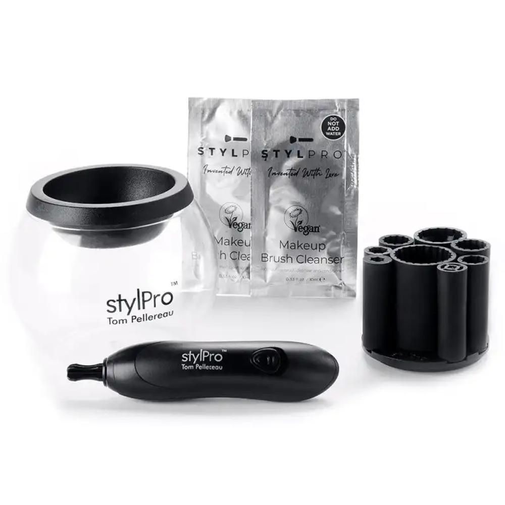 Stylpro set za čišćenje i sušenje make-up kistova slika 3