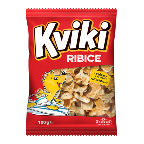 Kviki ribice vrećica 100 g KRATAK ROK slika 1