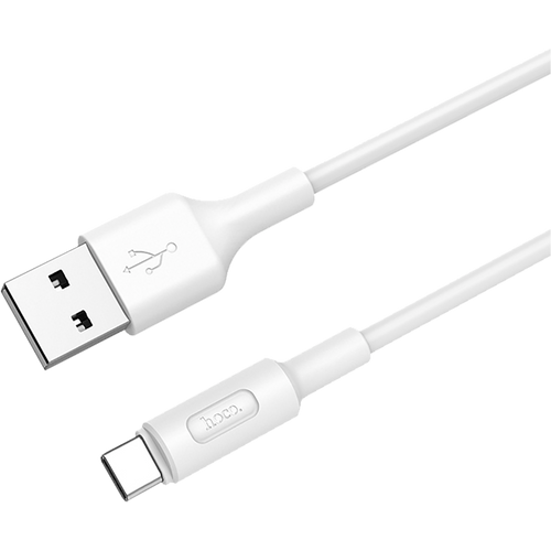 hoco. X25 Soarer USB tip C, Beli - Kabl za punjenje i prenos podataka slika 1