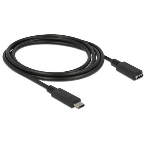 Delock USB kabel USB 3.2 gen. 1 (USB 3.0) USB-C® utikač, USB-C® utičnica 1.50 m crna  85534 slika 3