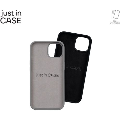 2u1 Extra case MIX PLUS paket CRNI za iPhone 13 slika 1