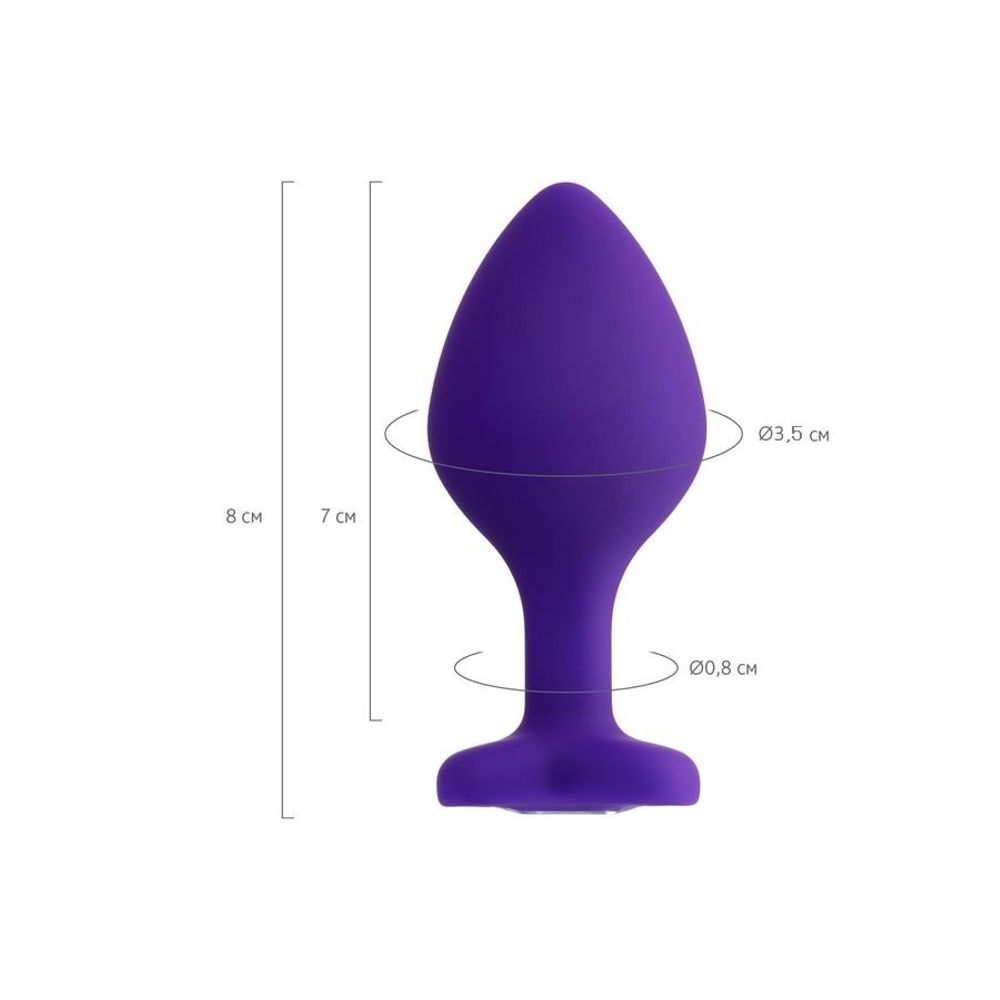 Analni čep ukrašen dijamantom ToDo  3,5cm Toyfa slika 8
