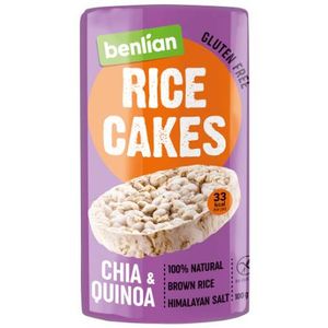 Benlian Rice Cakes Chia & Quinoa 100 gr