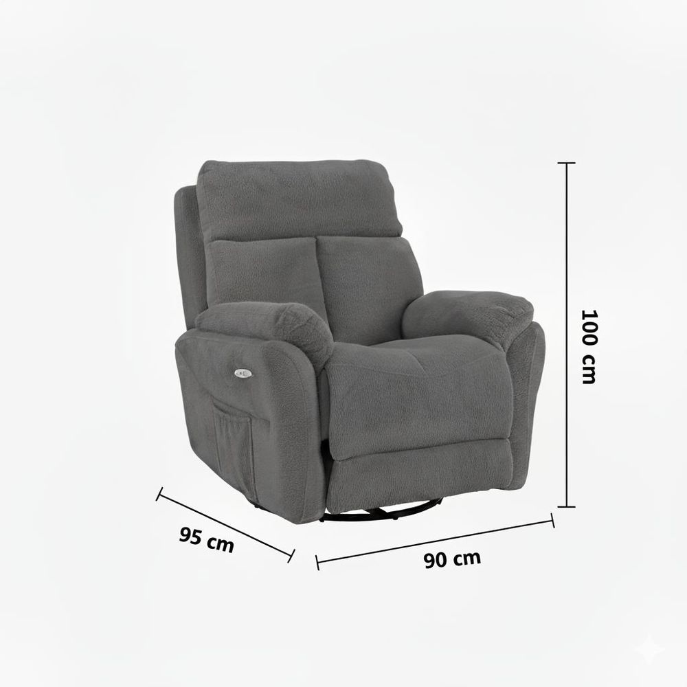 Električni Relax Fotelja Comfera - Boja: Krem slika 9