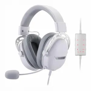 Redragon Aurora Wired bela Slušalice sa mikrofonom 
