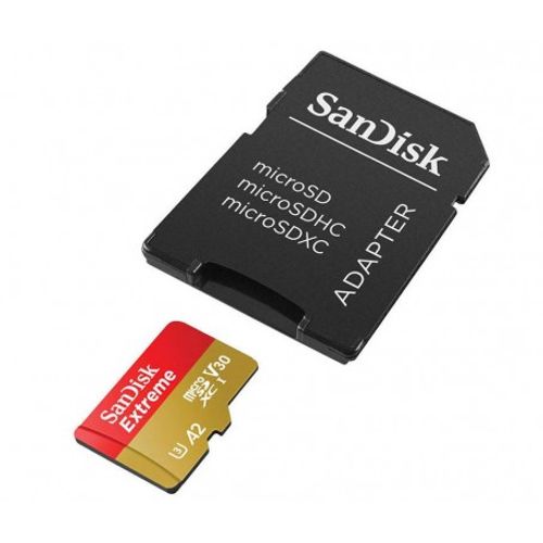 SanDisk SDXC 256GB Extreme micro 190MB/s UHS-I Class10 U3 V30+Ad slika 2
