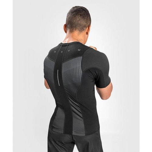 Venum Biomecha Rashguard Kratki Rukav Crno/Sivi XXL slika 2