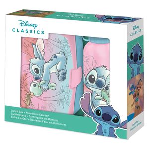 Disney Stitch Set: Kutija za Ručak i Aluminijska Boca 500ml