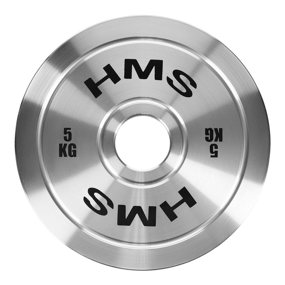 Tos50 kalibrirani čelični olimpijski ploč 5 kg hms slika 2
