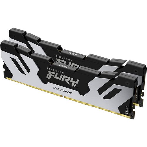 KINGSTON DIMM DDR5 64GB (2x32GB kit) 6000MT/s KF560C32RSK2-64 FURY Renegade Silver XMP slika 3