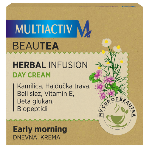 Multiactiv HERBAL INFUSION BEAUTEA dnevna krema 50 ml slika 1