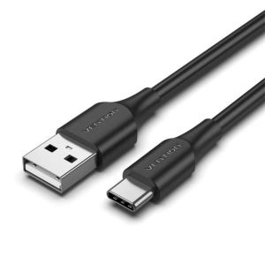 Vention USB 2.0 A Male to C Male 3A Cable 2m, Black
