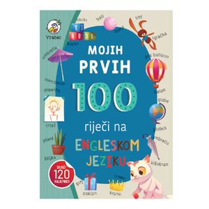 Vrabac Slikovnica Beliko, Mojih prvih 100 riječi na engleskom jeziku