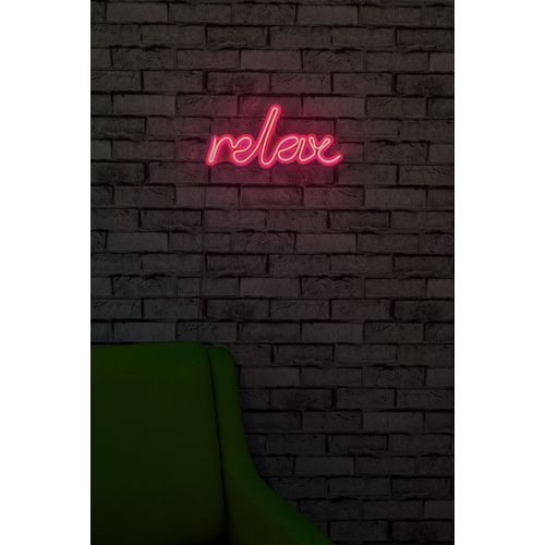 Wallity Ukrasna plastična LED rasvjeta, Relax - Pink slika 2