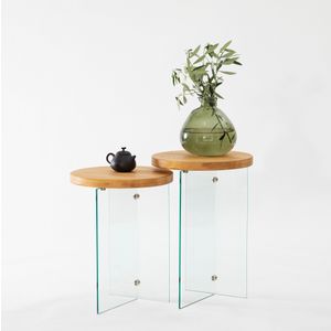 Serenity 2 - Oak, Transparent Oak
Transparent Coffee Table Set