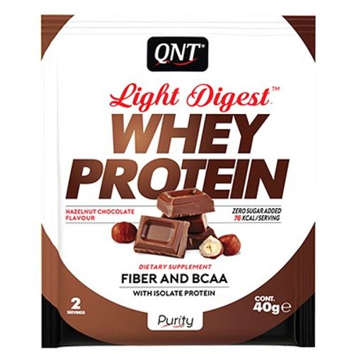 QNT Light Digest Whey, Čokolada, 40 g slika 1