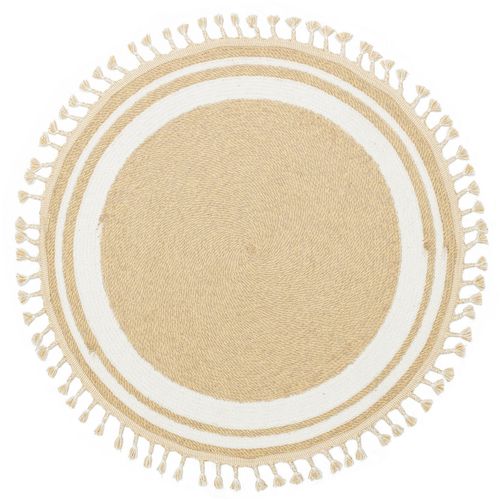 Ptn 06 Natural White  Cream Carpet (90 x 90) slika 3