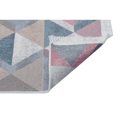 Conceptum Hypnose  Ar 10 - Blue, Pink  Blue
Pink
Beige
Grey Rug (80 x 150) slika 2