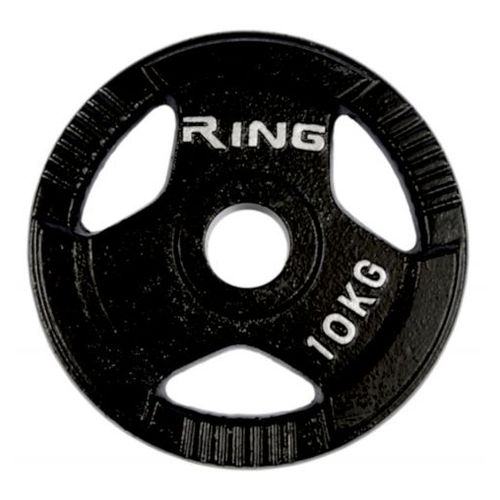 RING Olimpijski tegovi liveni sa hvatom 1x10kg RX PL14-10 slika 1