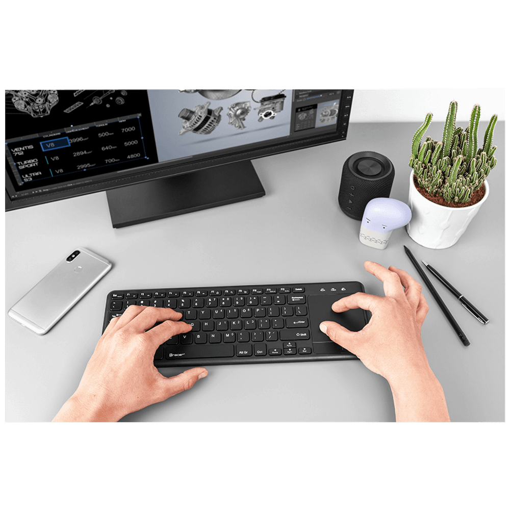 Tracer Tastatura sa touchpad-om, bežična - SMART RF 2,4 GHZ slika 4