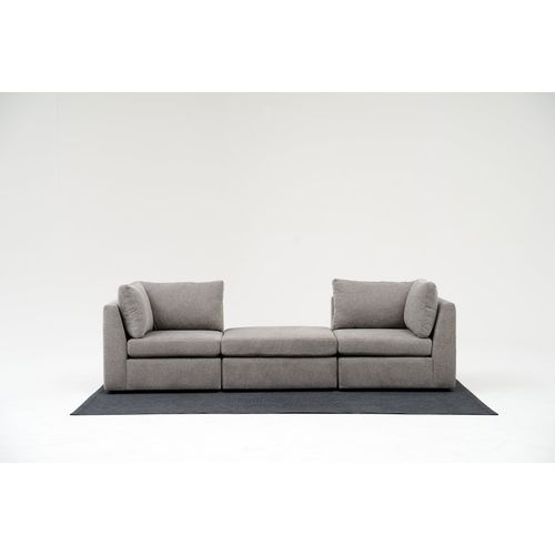 Mottona Mini Ugaona Sofa - Svetlo Siva slika 2