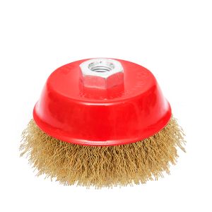 Beorol Mašinska mesingana četka lončasta, ø125mm za brusilicu