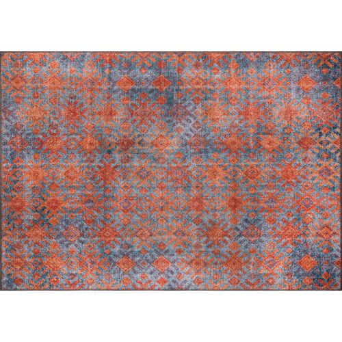 Funk Chenille - Orange AL 06  Multicolor Carpet (140 x 190) slika 2