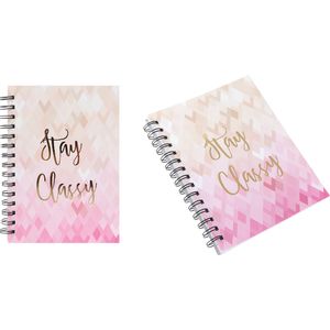 Notes spiralni A5 PINK 529351