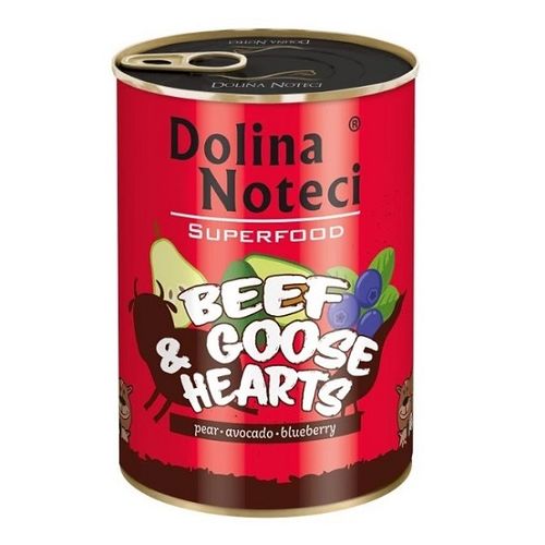 Dolina Noteci Superfood Dog Adult Goveđa i Guščija Srca 400g slika 1