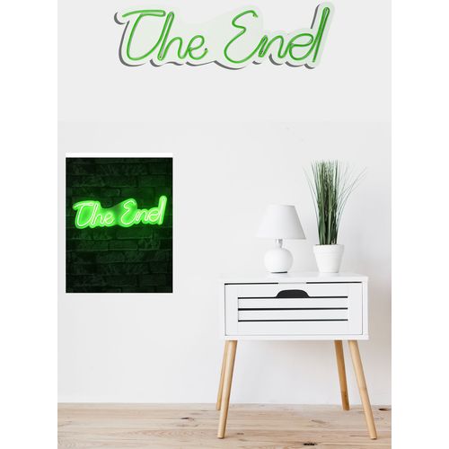 Wallity Ukrasna plastična LED rasvjeta, The End - Green slika 3