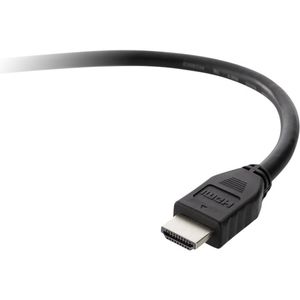 Belkin HDMI priključni kabel HDMI A utikač, HDMI A utikač 5.00 m crna F3Y017bt5M-BLK Ultra HD (4K) HDMI HDMI kabel