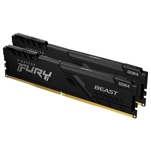 RAM DDR4 64GB (2x32GB) 3600MHz Kingston Fury Beast KF436C18BBK2/64 slika 1