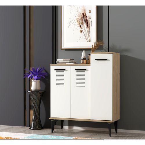 Asimo - Sapphire Oak, White Sapphire Oak
White Shoe Cabinet slika 2