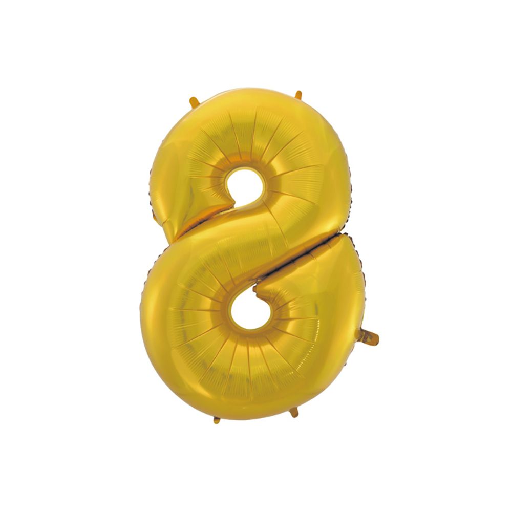 HS-C45ZM8 Zlatni Folijski Balon 92cm slika 1