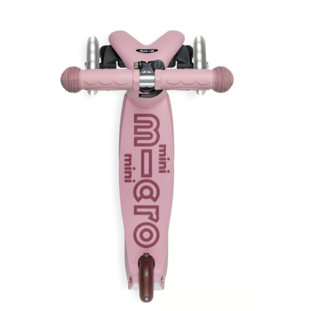 Micro Dječiji romobil Mini Deluxe Rock & Go LED Dusty Rose slika 5