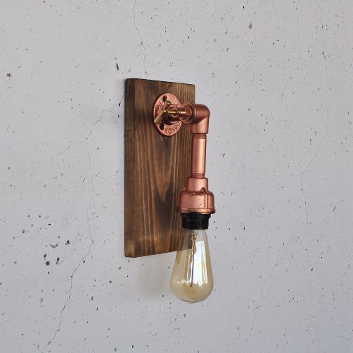 Pp176 Wooden Wall Lamp slika 5