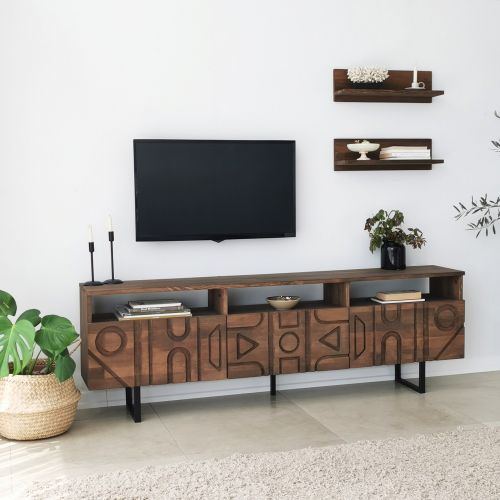 Woody Fashion TV jedinica, Aristo - Walnut slika 8