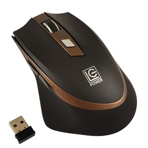 Mouse USB Wireless LC Power LC-M719BW Mouse optical compact 2.4Ghz Wireless 800/1200/1600dpi Black/Silver/Bronze