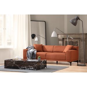 Petra 3 - Orange Orange 3-Seat Sofa