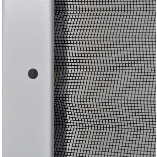 Plisirani Zaslon Protiv Insekata za Prozore Aluminijski 120x120 cm slika 1