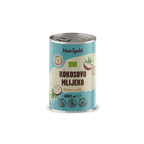 Nutrigold Kokosovo mlijeko - Organsko 400ml  slika 1