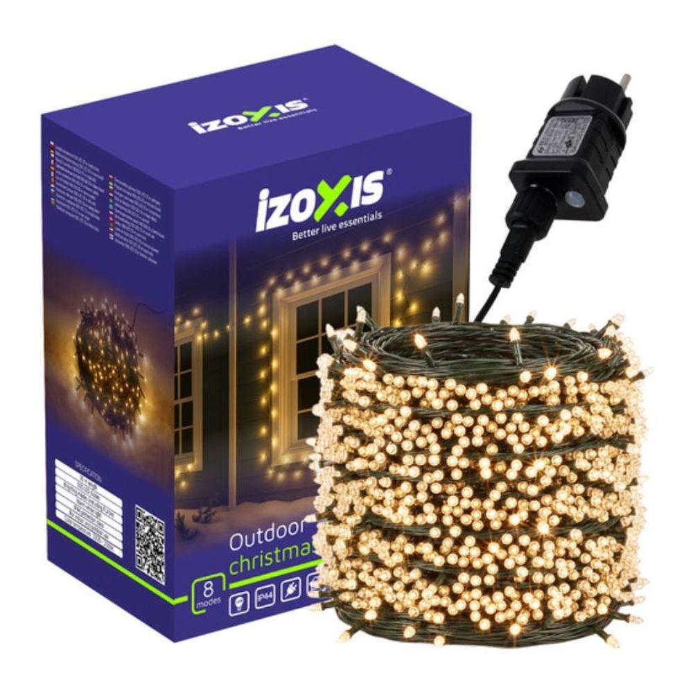 Izoxis 500 LED vanjska božićna svjetla – 35 m bijela slika 1